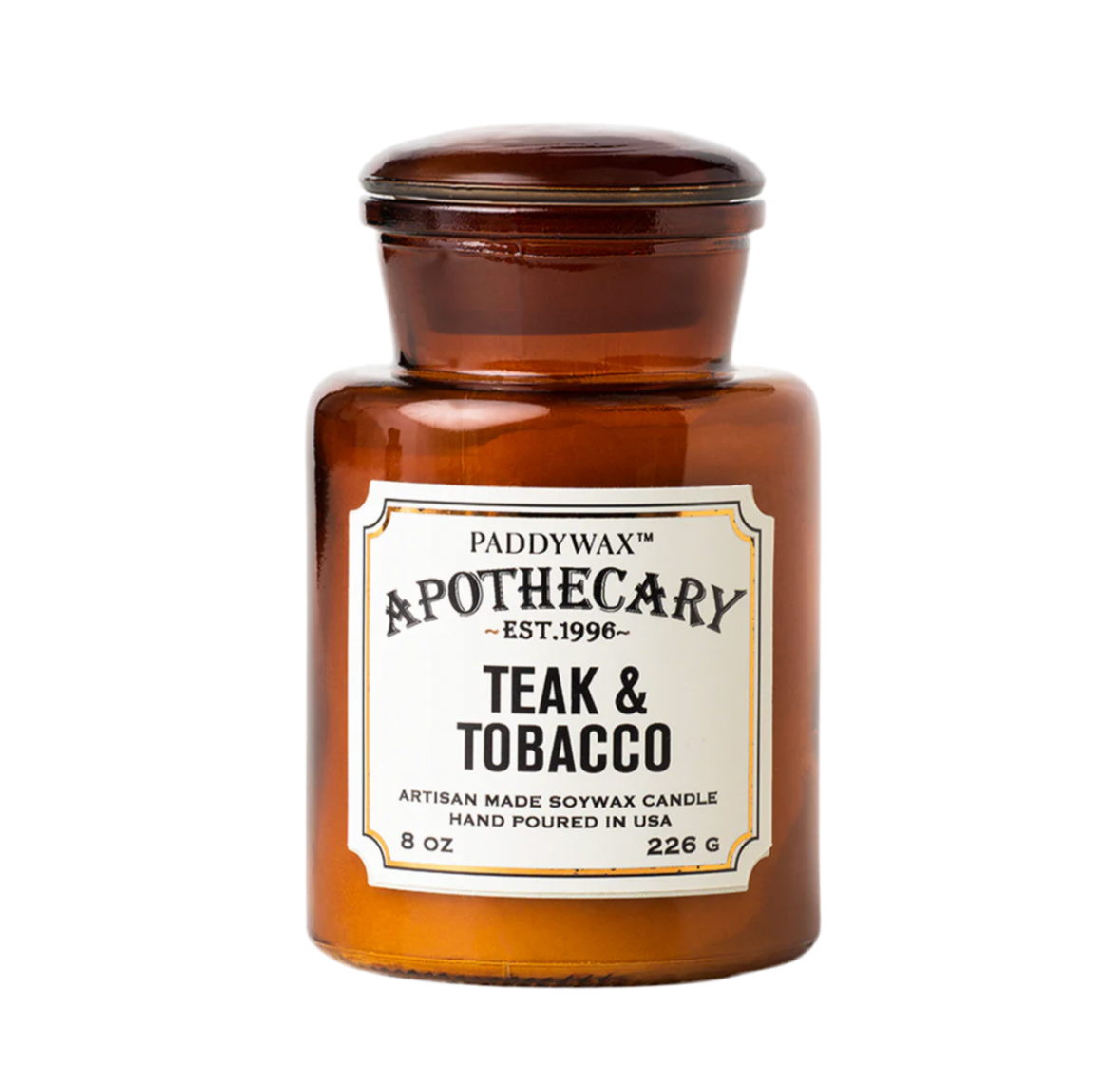 Vela perfumada “Apothecary” - Teca y tabaco 🤎