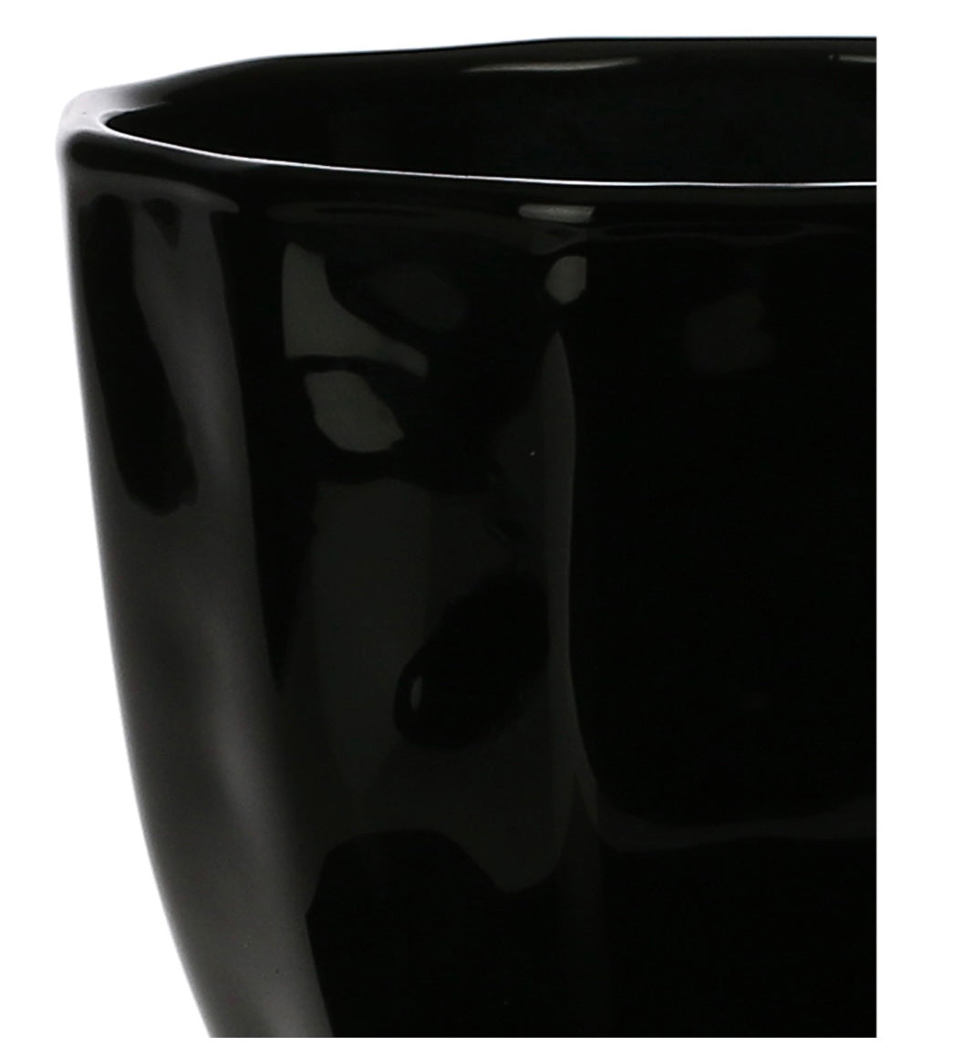 Vaso alto “Amami” - Negro