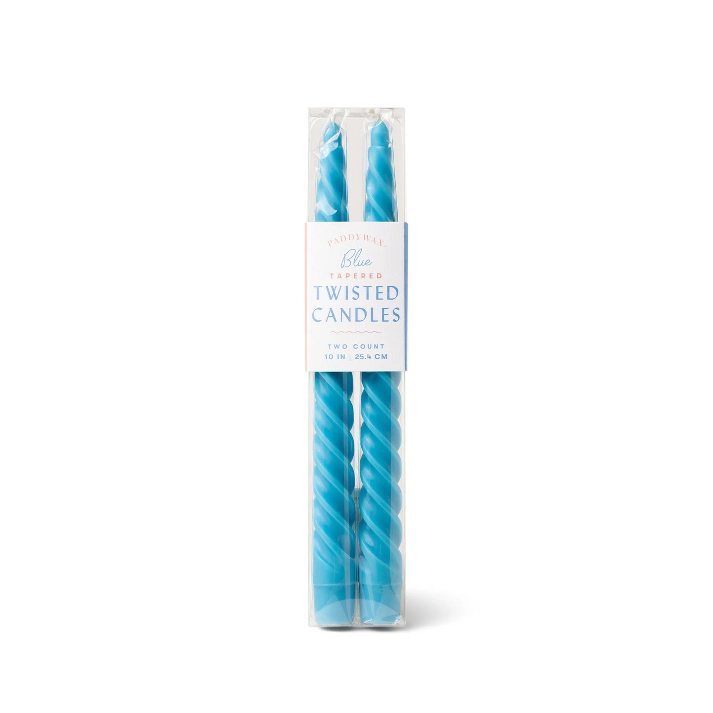 Set de 2 velas en espiral