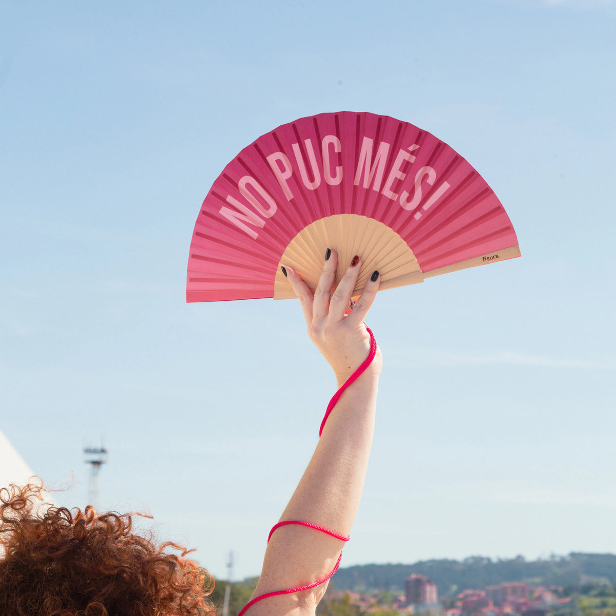 Abanico “No puc més!” 💗