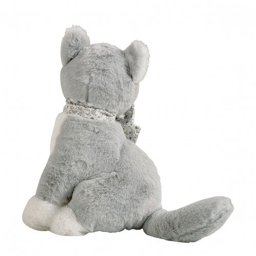 Peluche gatito gris