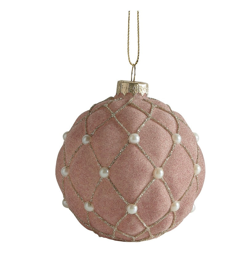 Set de 3 bolas para el árbol “Perles en verre”