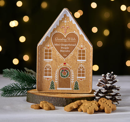 Casita de galletas de jengibre “Grandma Wild’s”