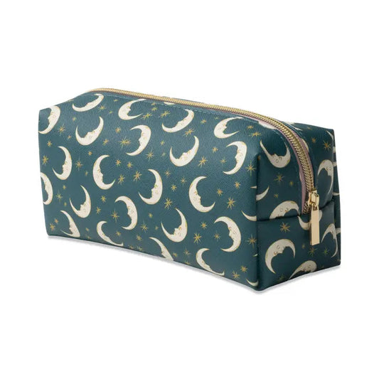 Estuche de cuero sintético “Teal moon”