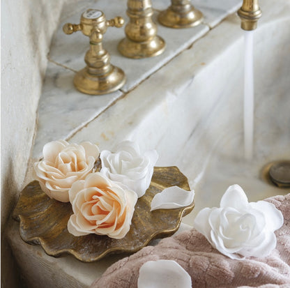 Cofre 12 rosas de jabón con aroma a rosa 🌹