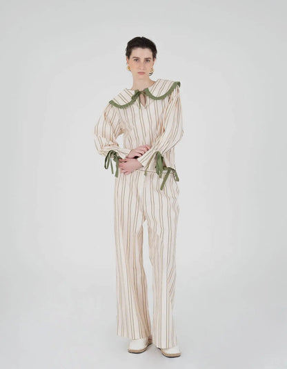 Pijama a rayas “Cristal”