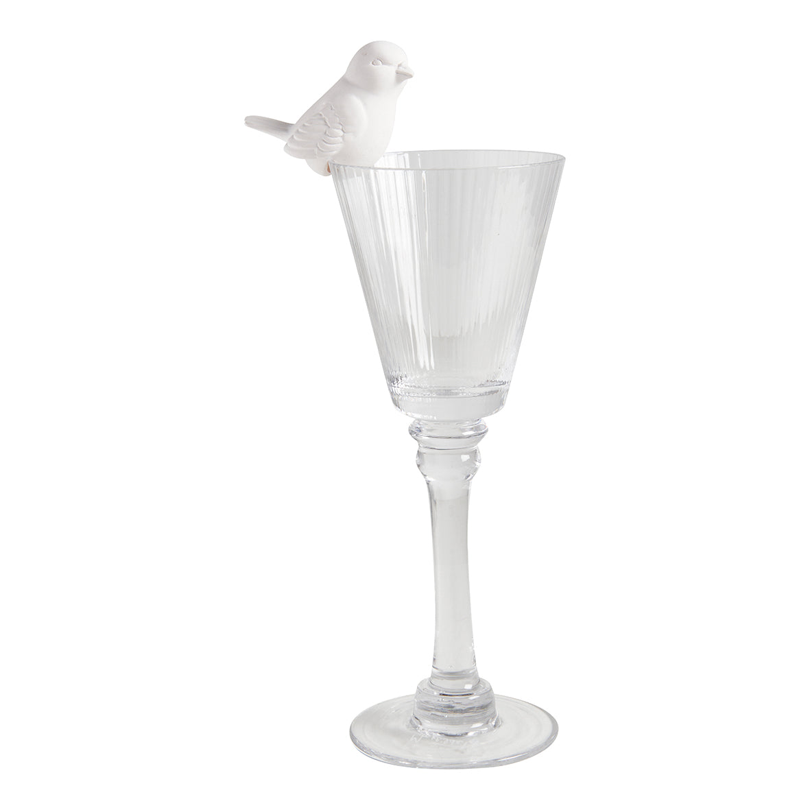 Adorno para vaso en forma de pajarillo