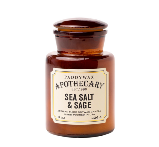 Vela perfumada “Apothecary” - Sal marina y salvia 🌊
