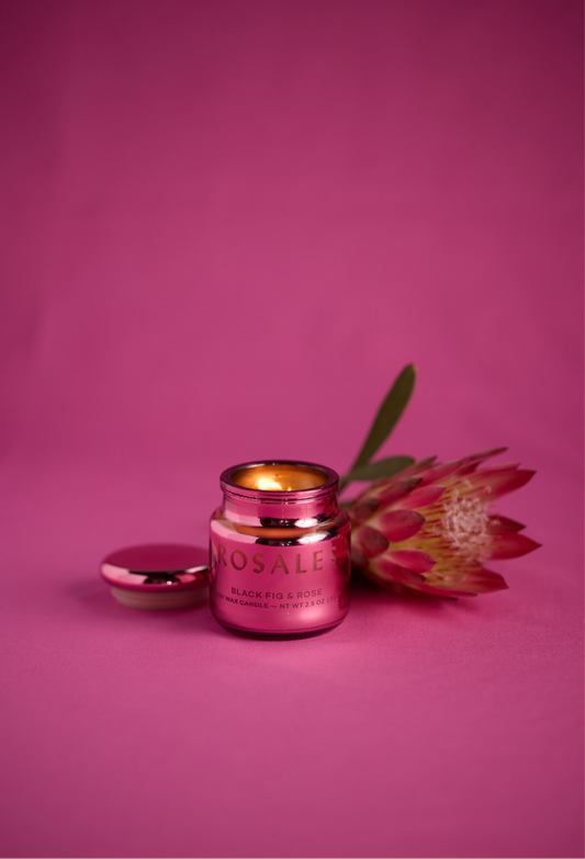 Vela perfumada “Chroma” - Saffron Rose 🌸
