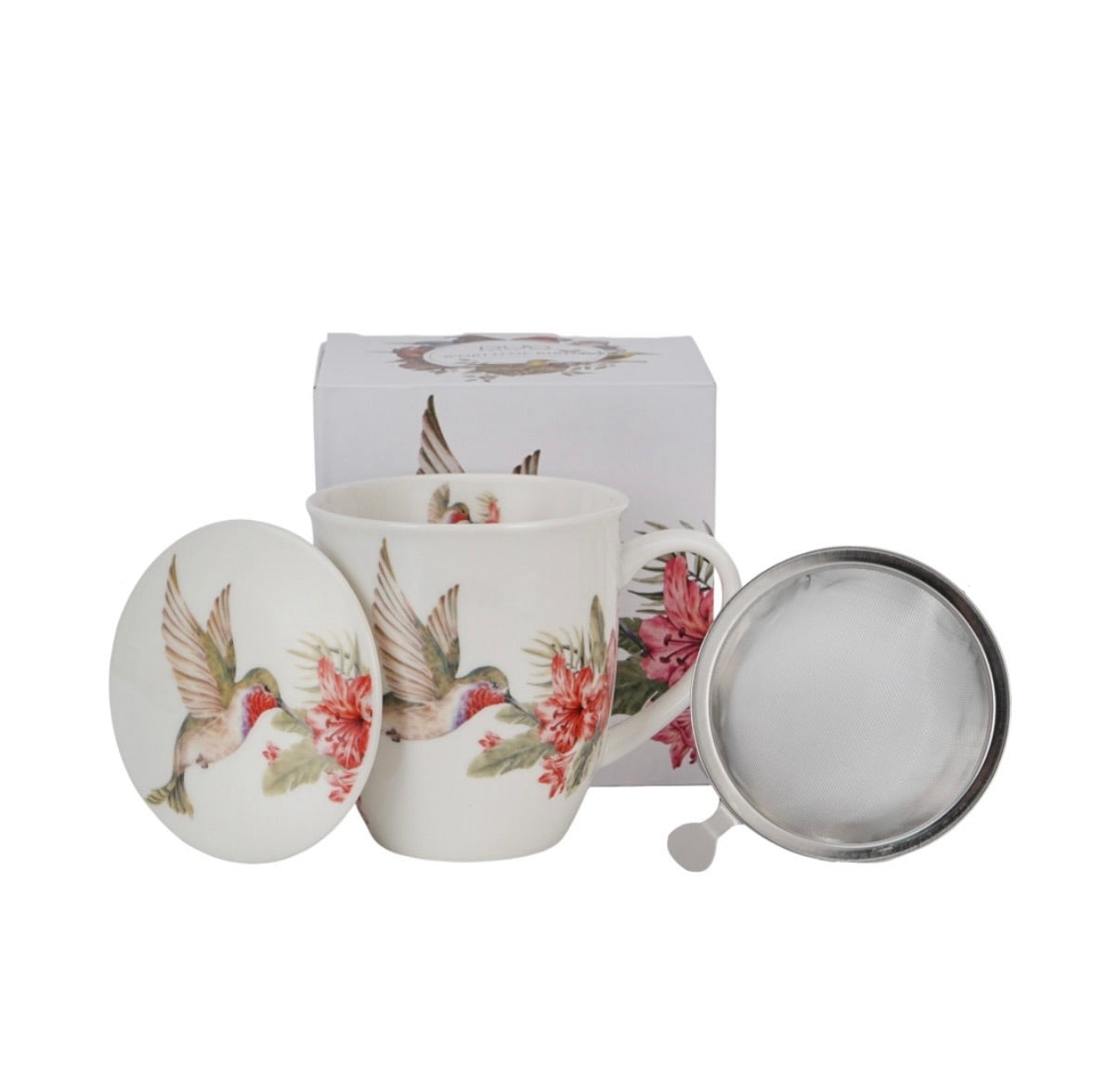 Taza con infusor “Hummingbird”