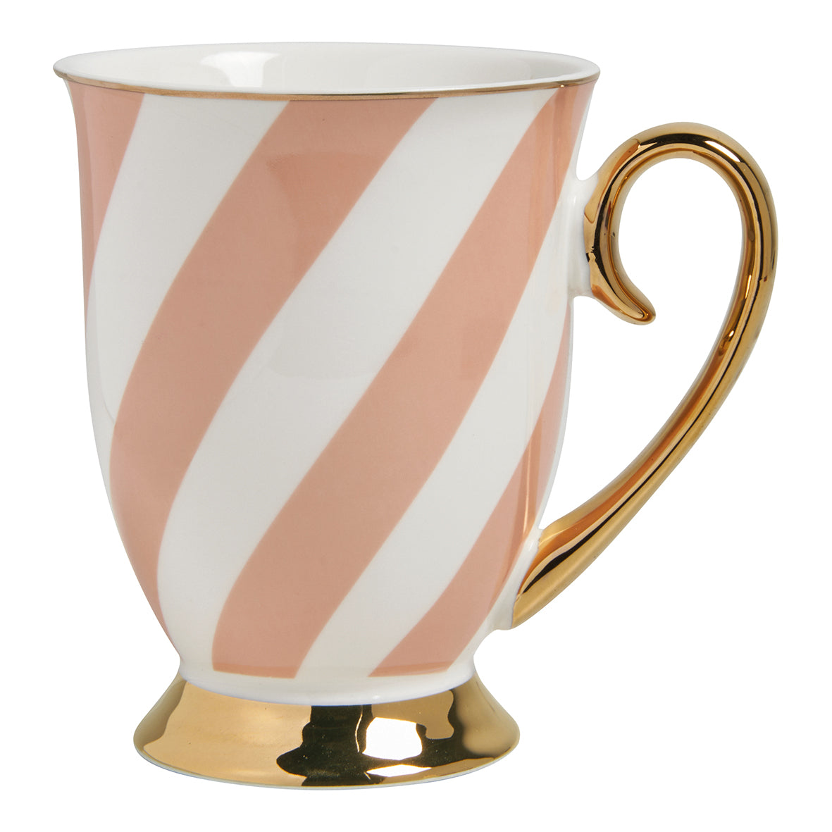 Taza mug a rayas pastel “Madame de Récamier”