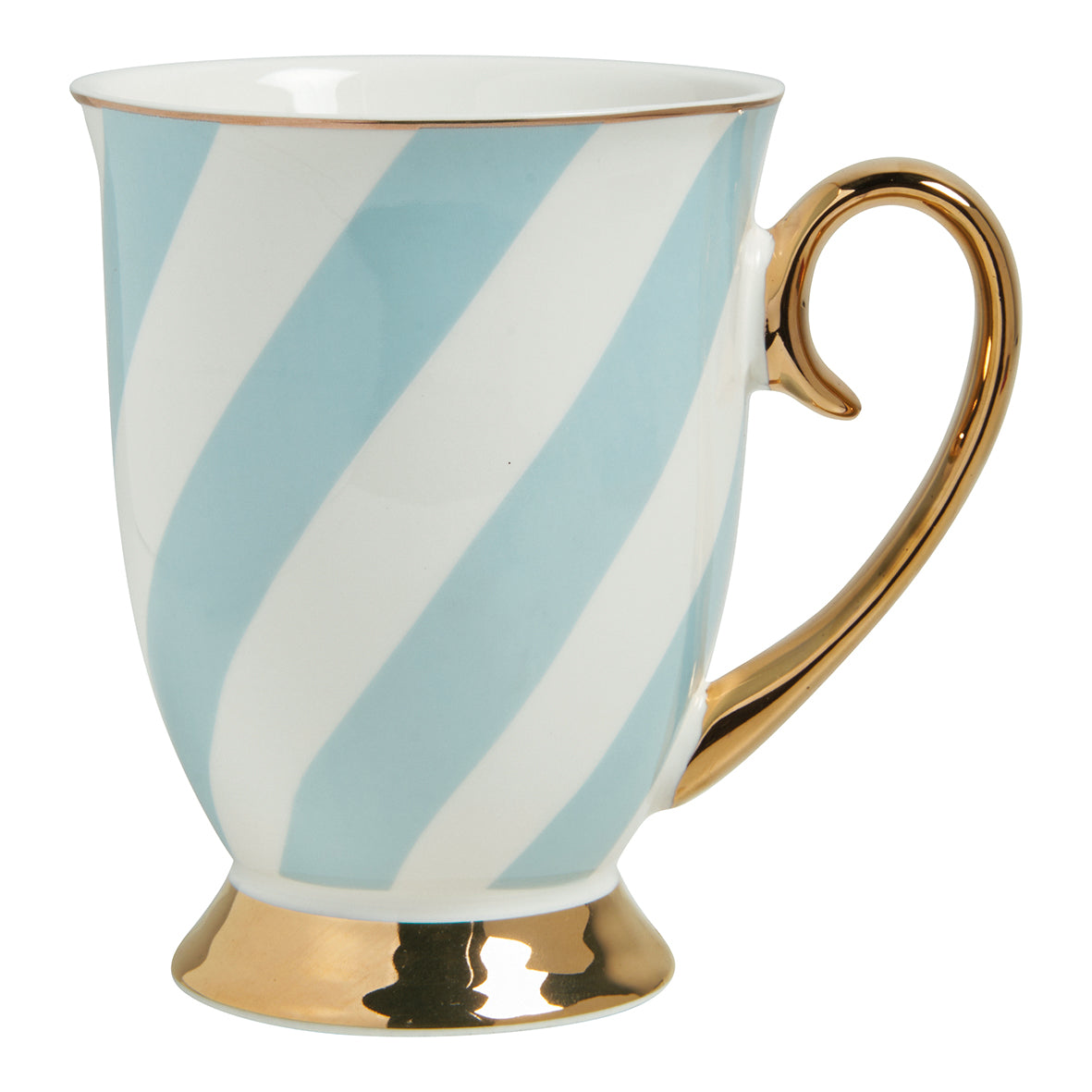 Taza mug a rayas pastel “Madame de Récamier”