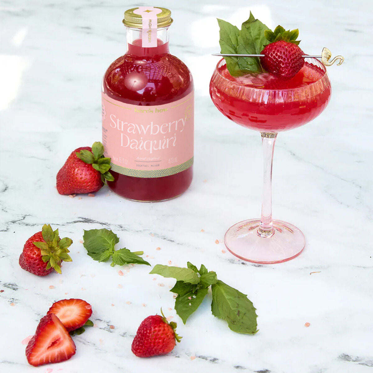 Mezcla para cócteles Daiquiri de fresa 🍓