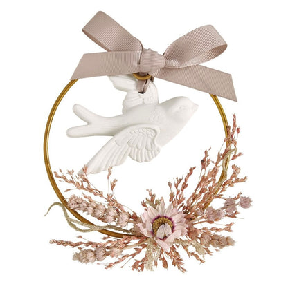 Corona con golondrina perfumada   “Fruits des Bois”