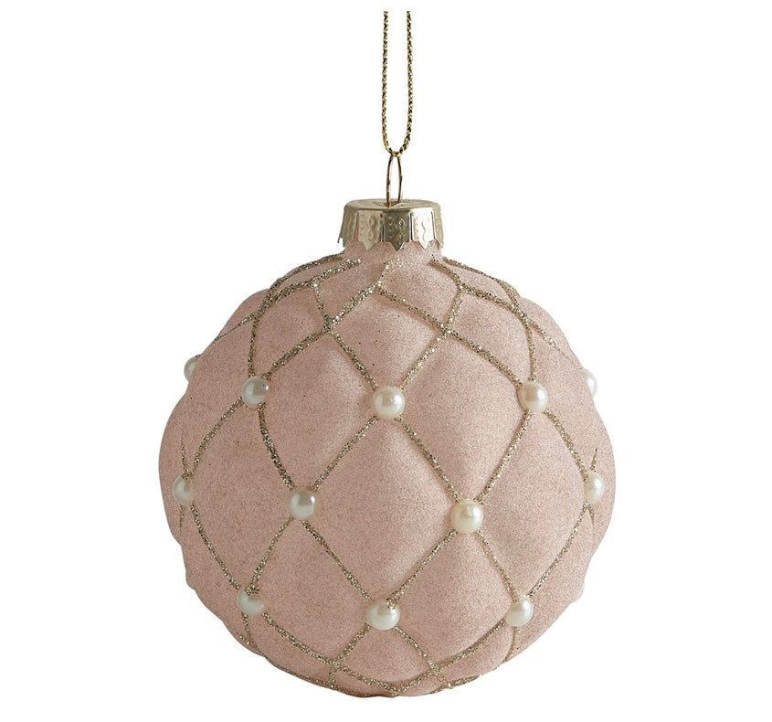 Set de 3 bolas para el árbol “Perles en verre”