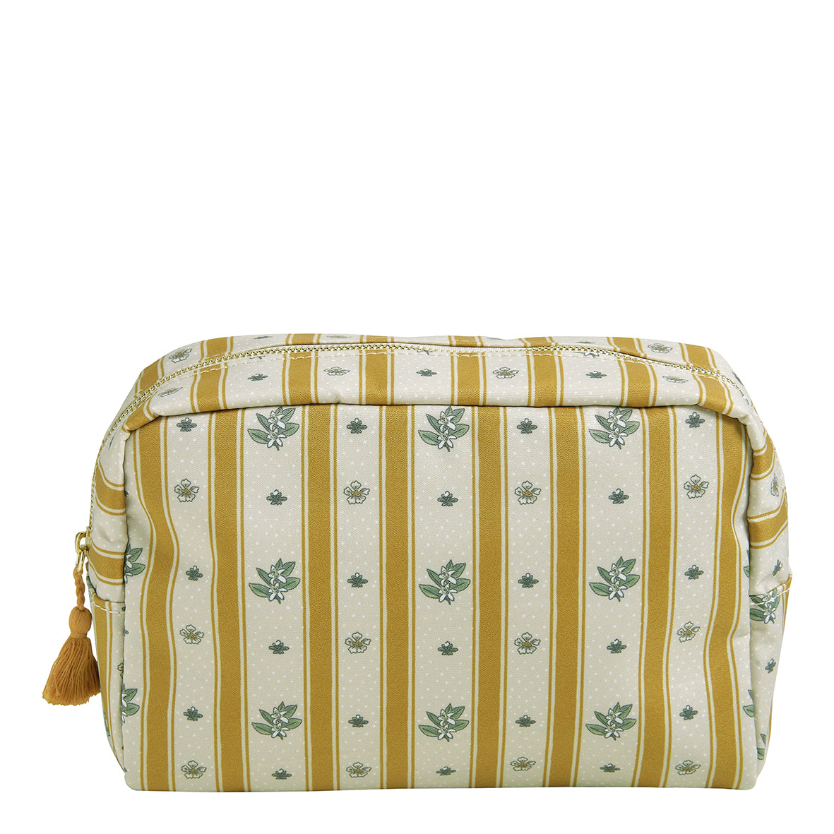 Neceser rectangular de tela “Fleur d’Oranger”
