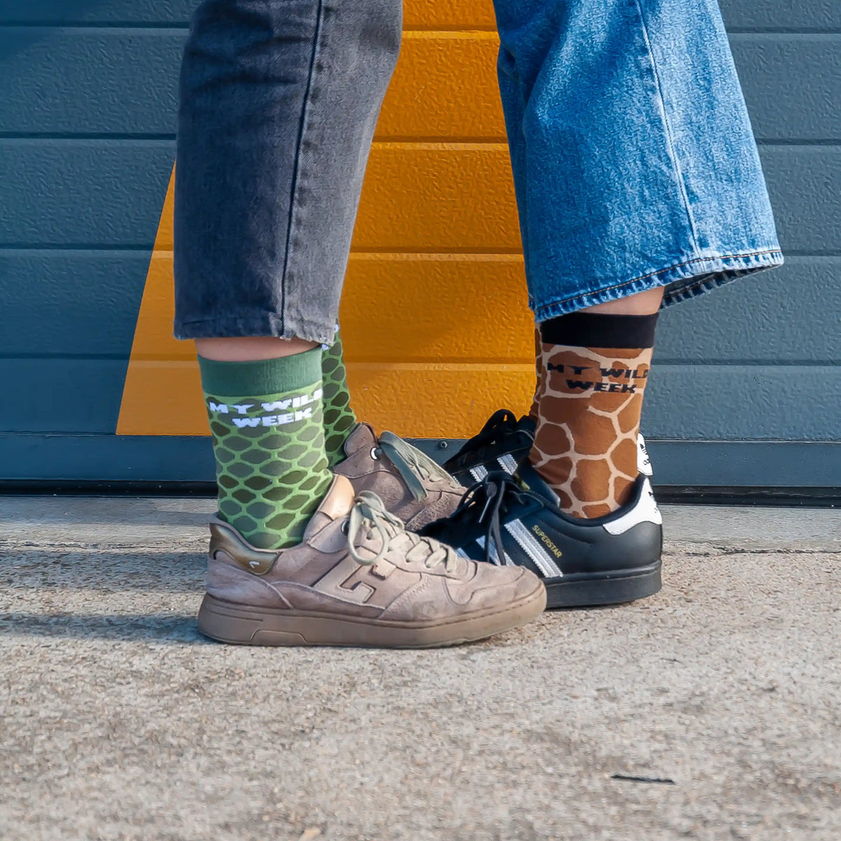 Set de 5 calcetines originales “My wild week”