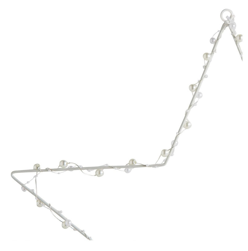 Estrella LED metálica grande