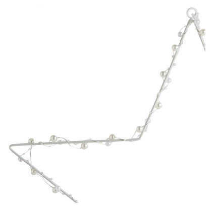 Estrella LED metálica grande