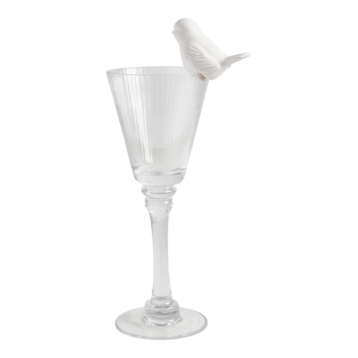 Adorno para vaso en forma de pajarillo