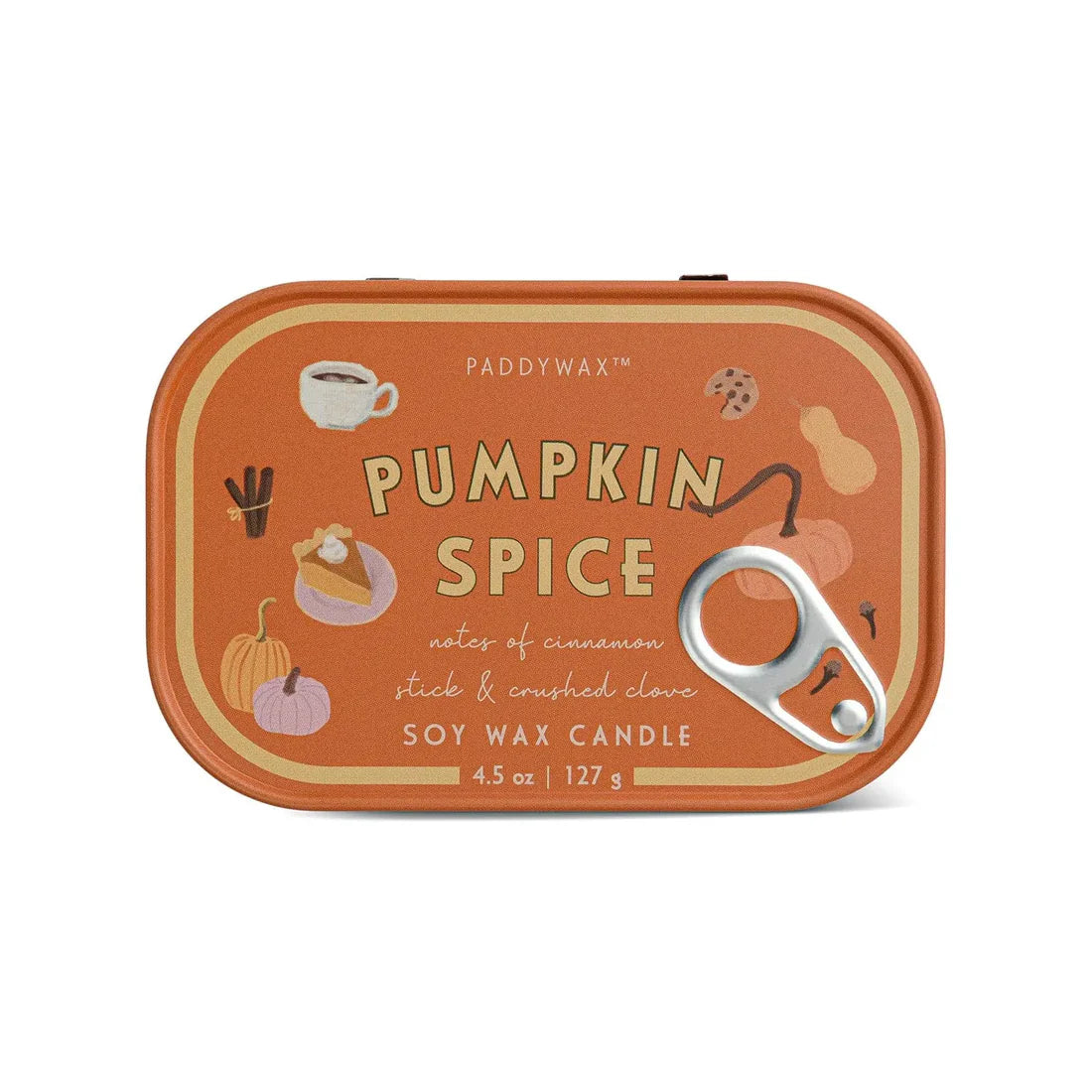 Vela perfumada en lata "Bistro" 127g - Pumpkin Spice