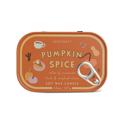 Vela perfumada en lata "Bistro" 127g - Pumpkin Spice