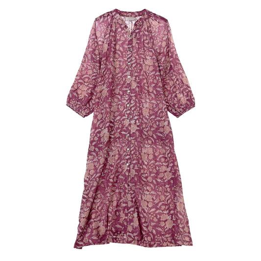 Vestido abullonado flores 🌷