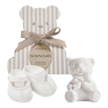 Osito con escayolas perfumadas “Nounours”