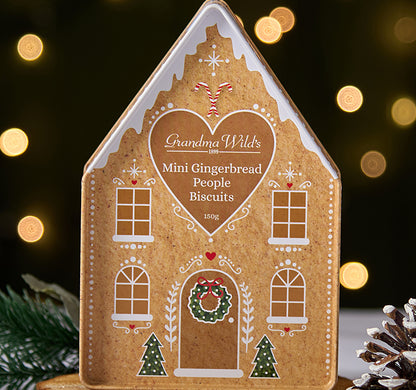 Casita de galletas de jengibre “Grandma Wild’s”