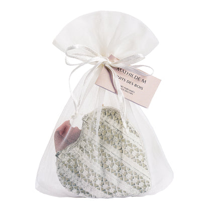 Caja corazón con escayola perfumada “Fruits des Bois”