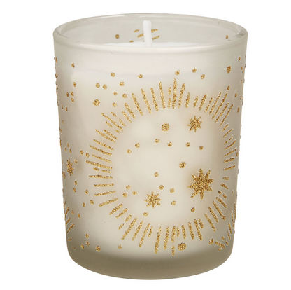 Set de taza mug con infusor y vela perfumada “Thé de Fête”