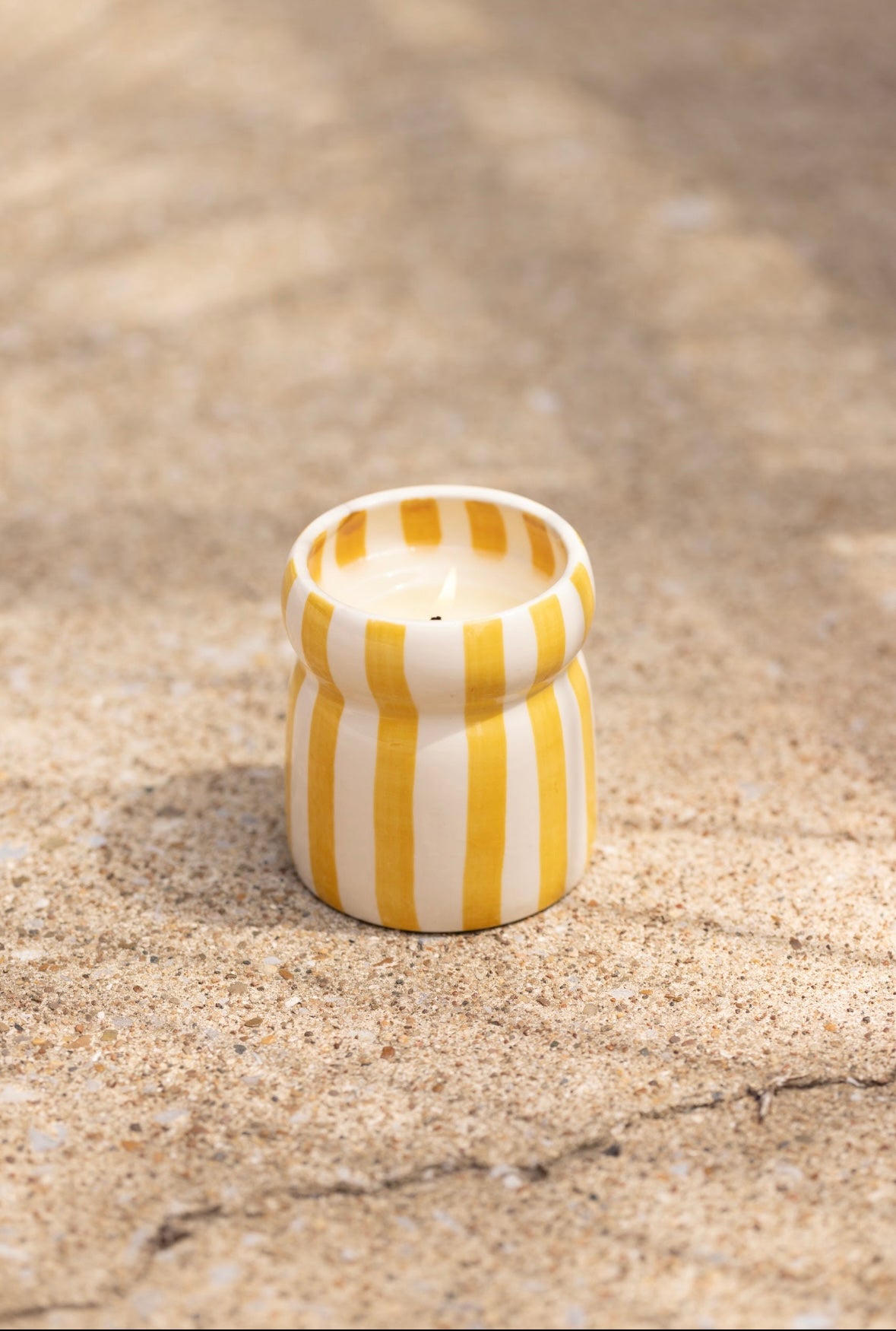 Vela de cerámica “Cabana” - Gold coast 💛