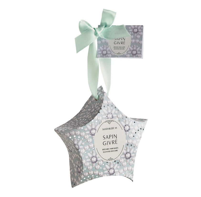 Set de escayolas perfumadas “Fête Nacrée” - Sapin Givré