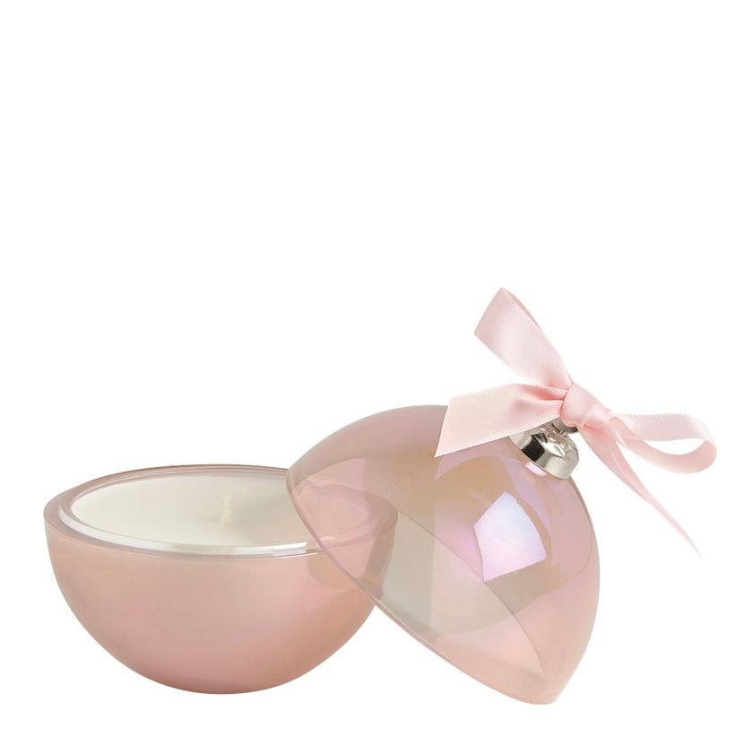Vela perfumada “Boule de Noël Fête Nacrée” 210g - Thé de Fête
