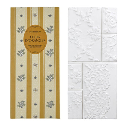 Tableta de escayola perfumada “Fleur d’Oranger”