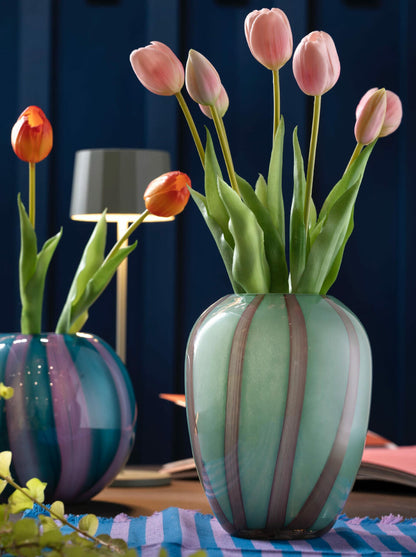 Jarrón de vidrio soplado “Sfumature”