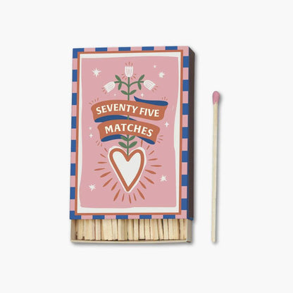 Caja de 75 cerillas “Hearts” 💗