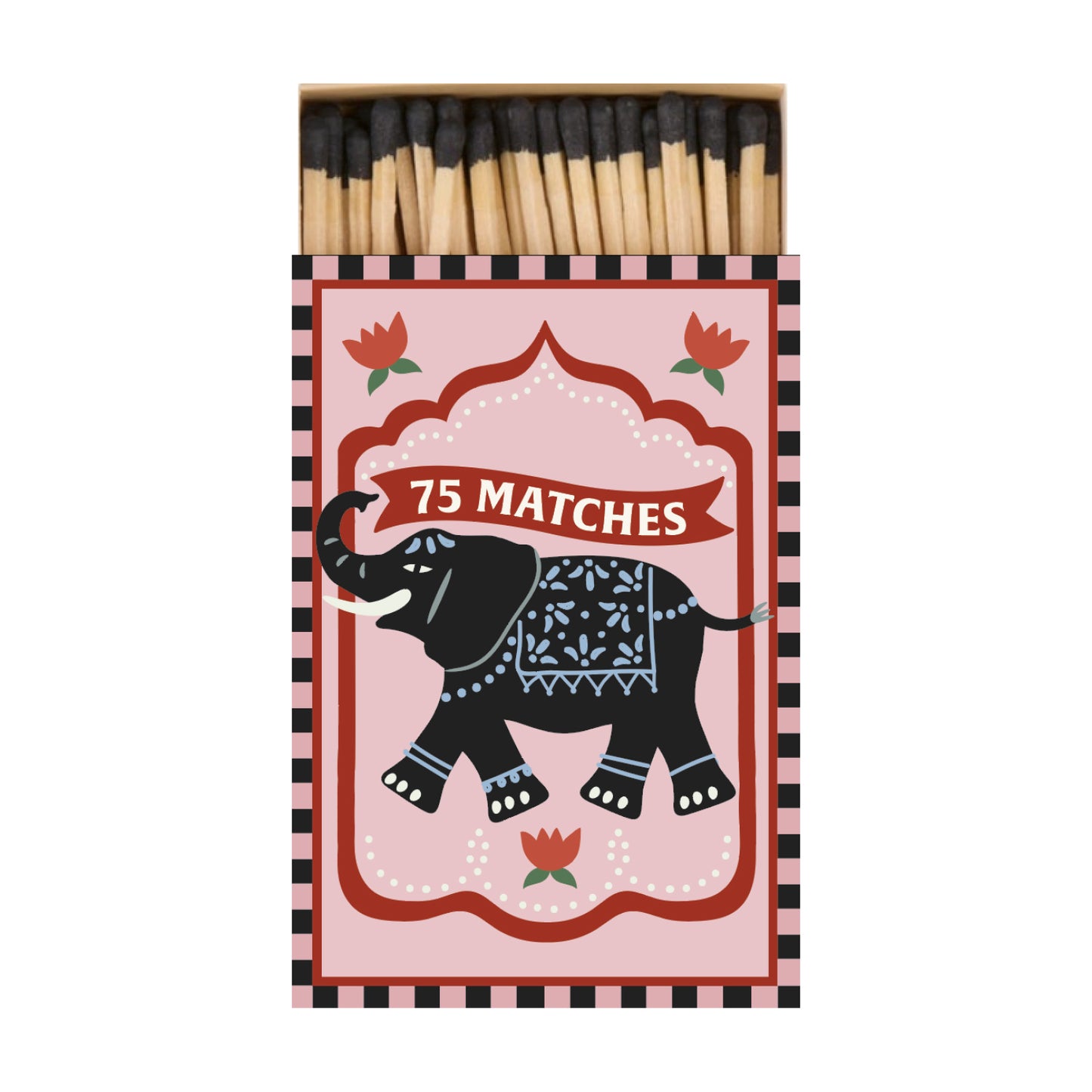 Caja de 75 cerillas “Elephant Black” 🐘