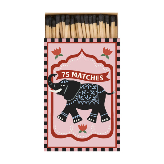 Caja de 75 cerillas “Elephant Black” 🐘