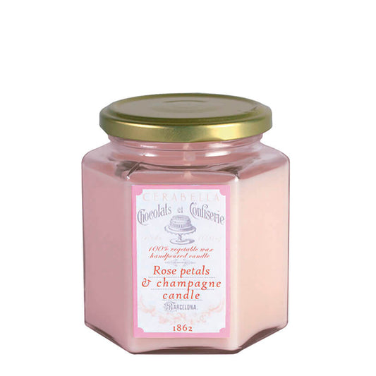 Vela perfumada “Rose Petals & Champagne”