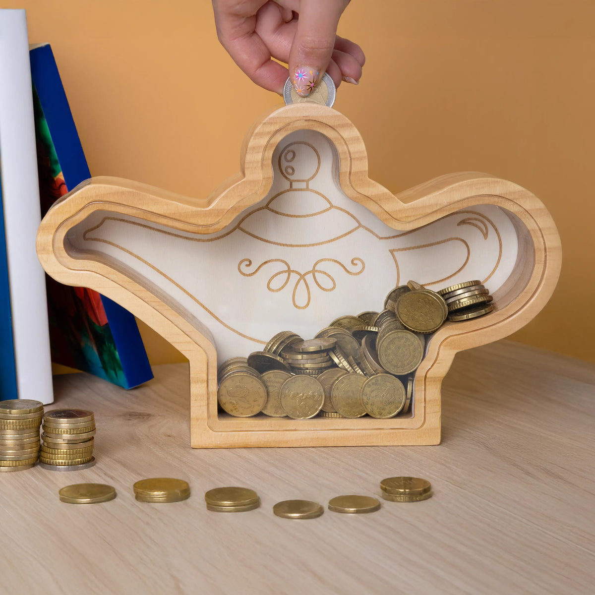 Hucha “Lámpara mágica” ✨