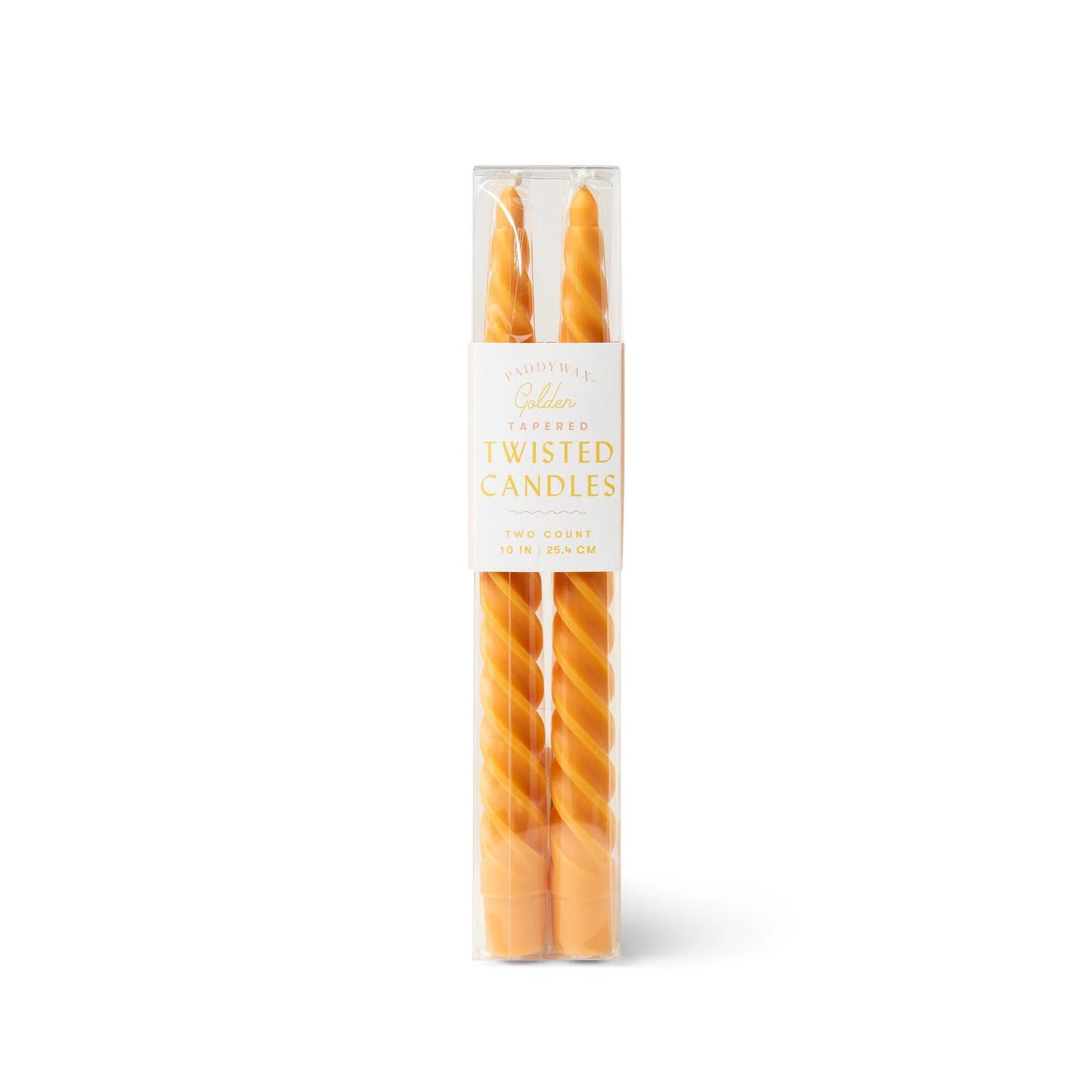 Set de 2 velas en espiral