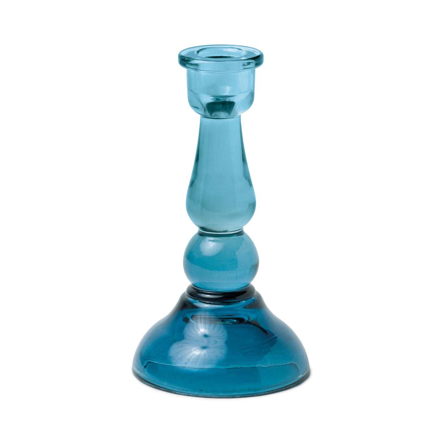 Candelabro de vidrio - Azul 🩵