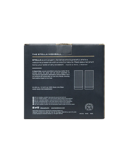 Set de 2 vasos “The Stella”