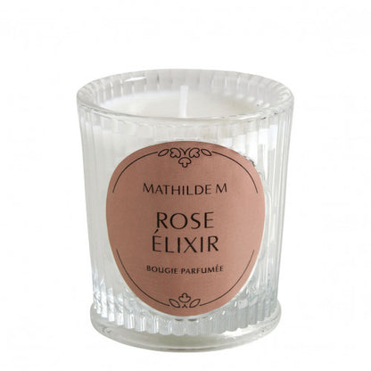 Set escayola perfumada + vela perfumada + mikado "Les Intemporelles" - Rose Élixir 🌹