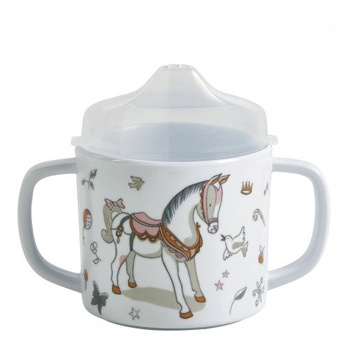 Set de vaso y cuchara "Petit Carrousel"