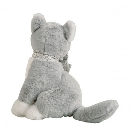 Peluche gatito gris